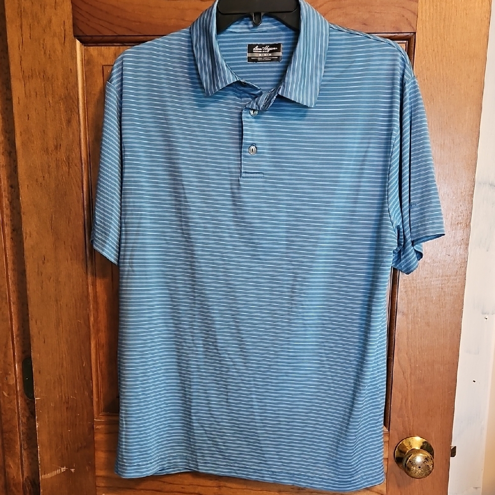 Hogan Men's Polo in Blue Stripes
